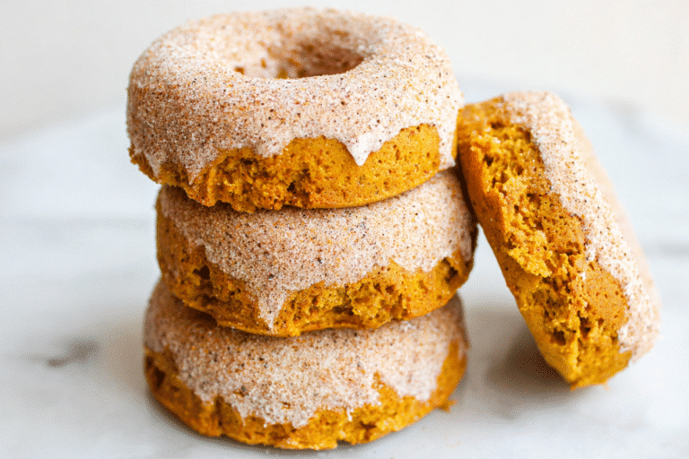 Baked Pumpkin Donuts - Gluten Free