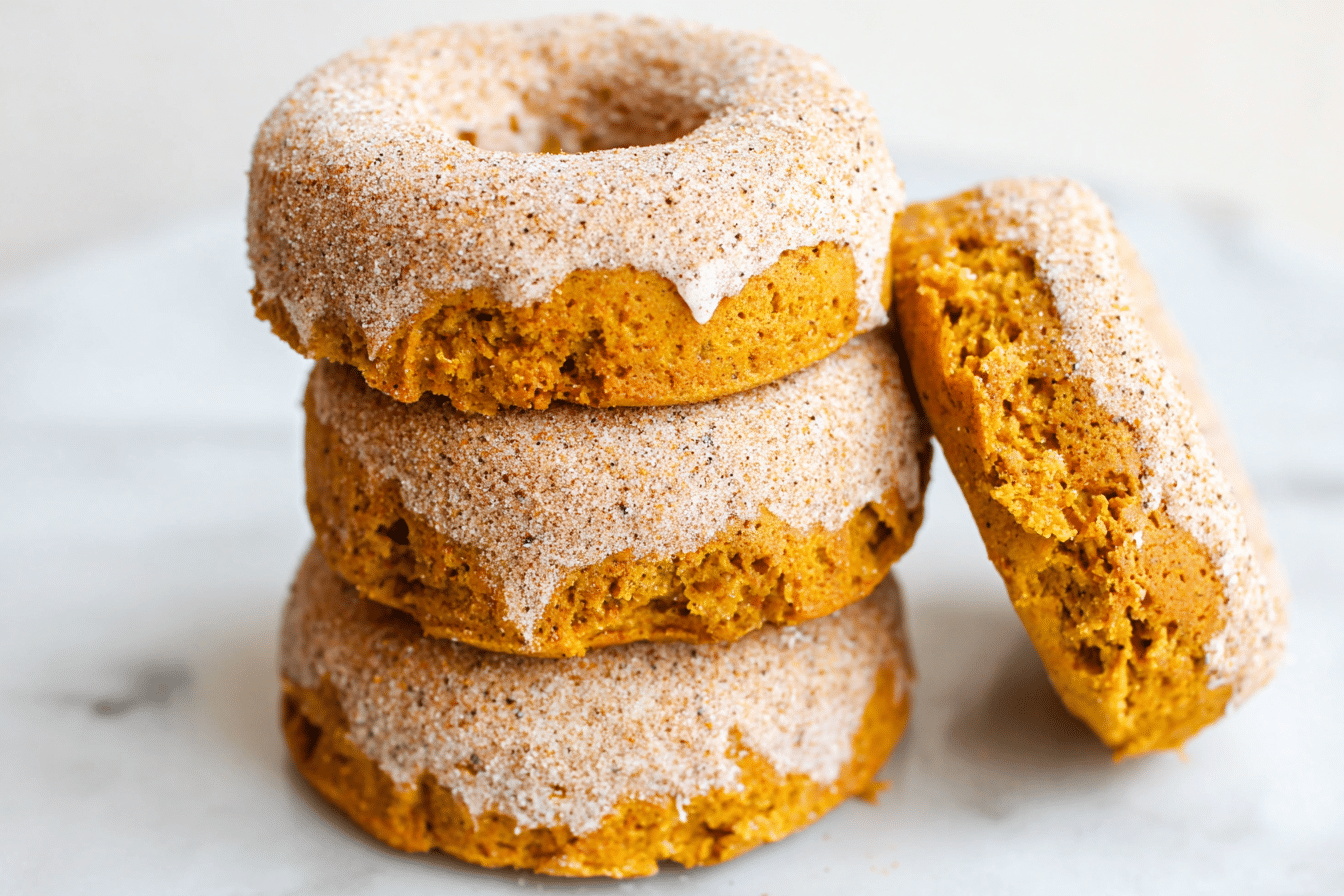 Baked Pumpkin Donuts - Gluten Free