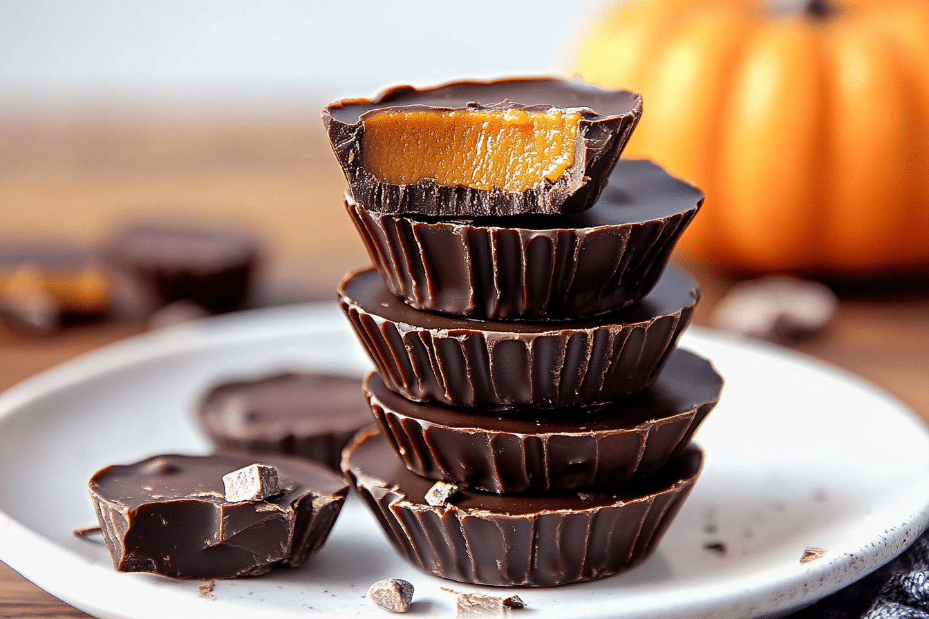 Chocolate Pumpkin Butter Cups