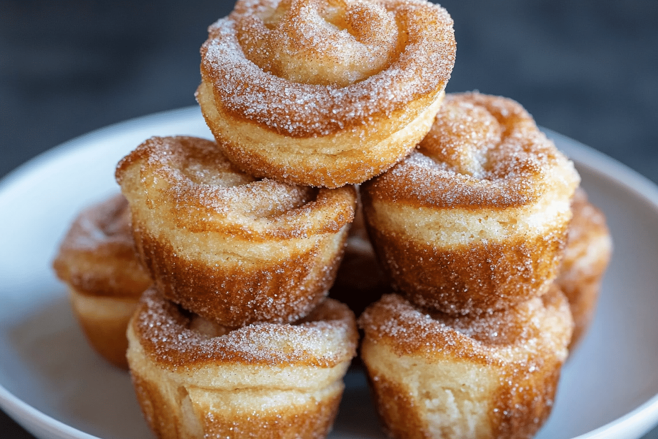 Gluten Free Cinnamon Sugar Cruffins