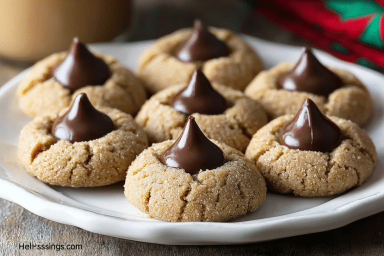Gluten-Free Peanut Butter Blossoms