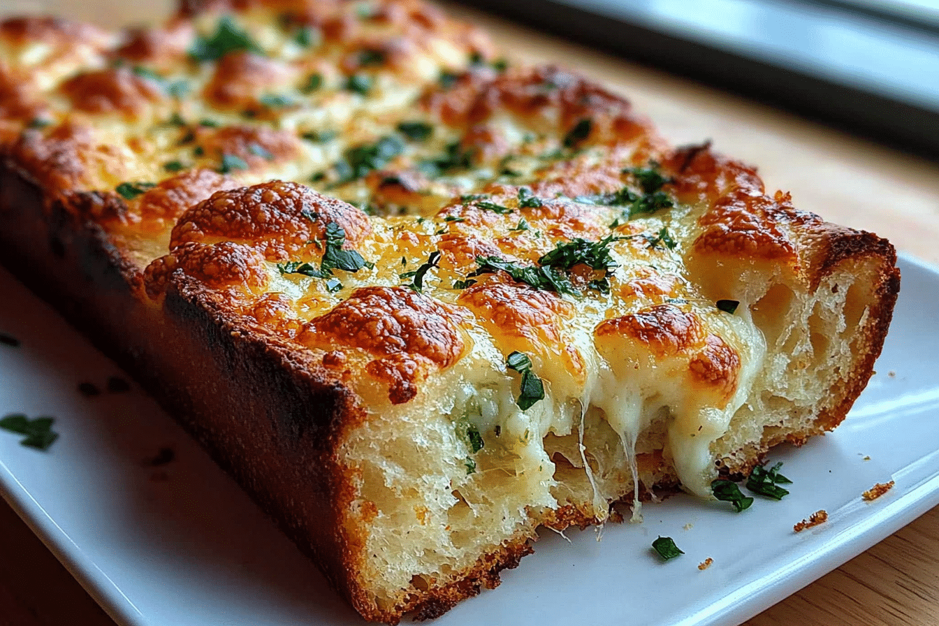 Gluten Free Pizza Garlic Bread