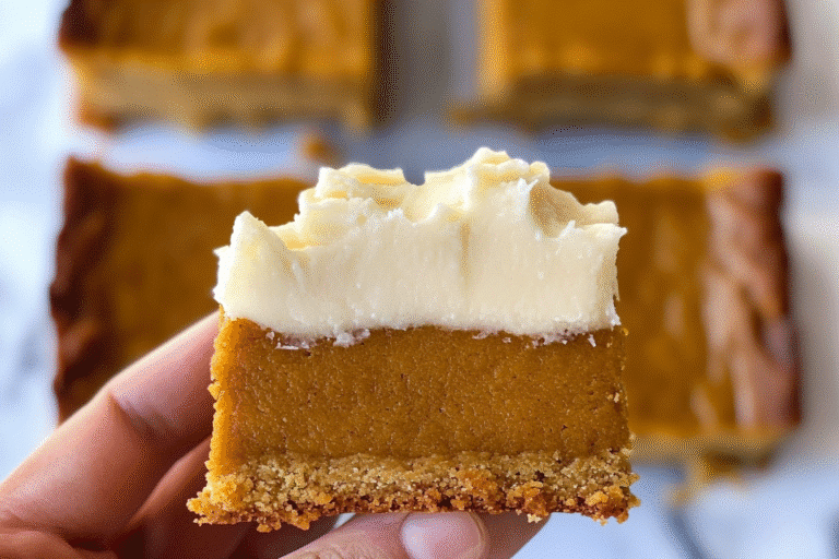 Gluten-Free Pumpkin Bars