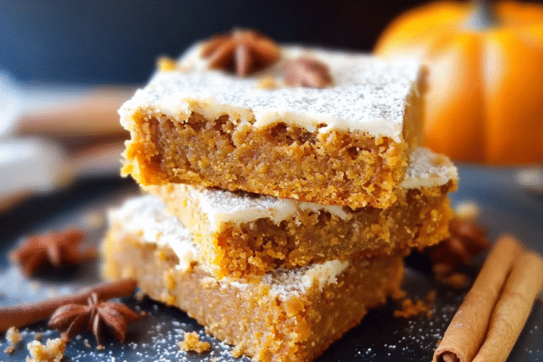 Gluten-Free Pumpkin Squares