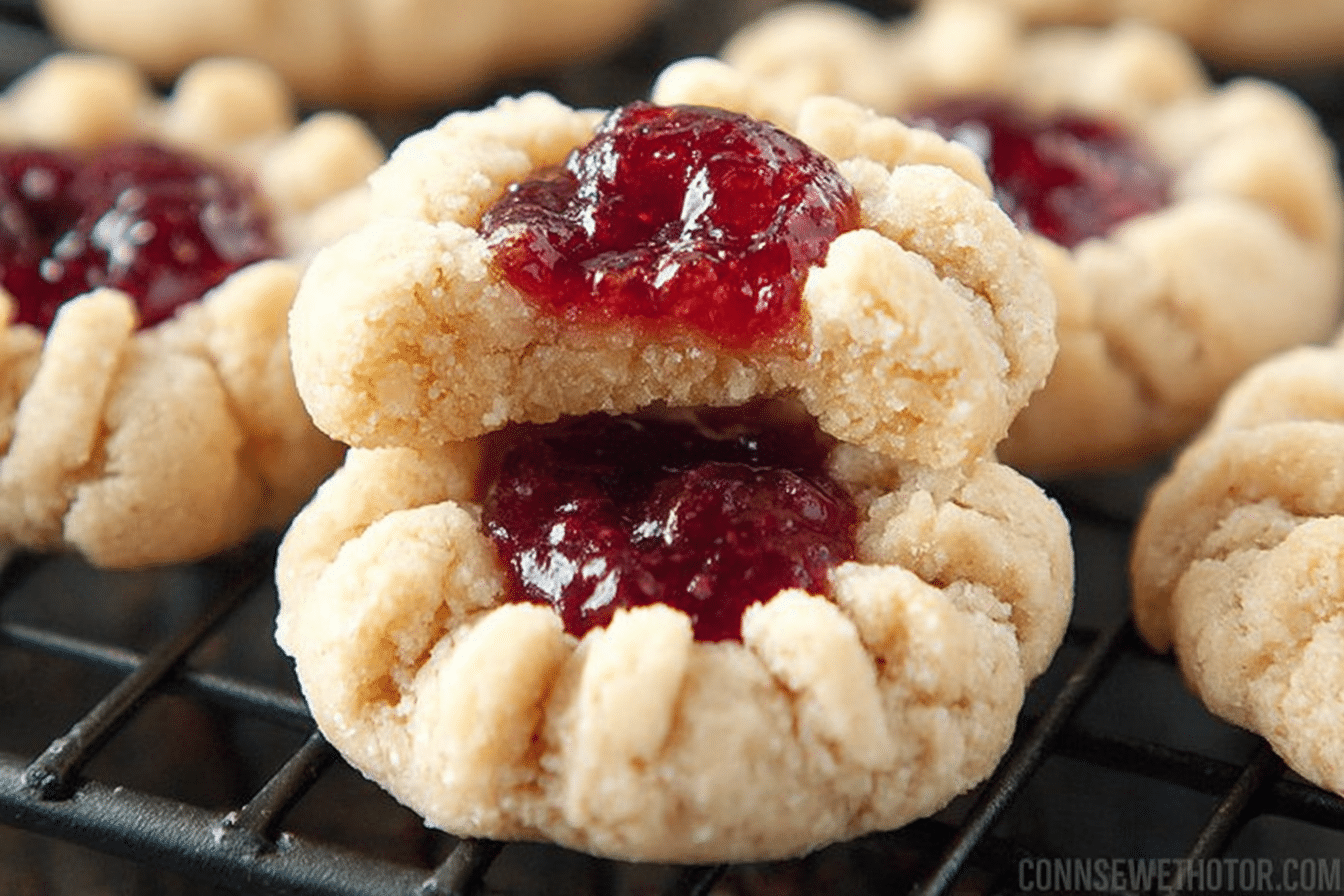 Gluten-free Thumbprint Cookies