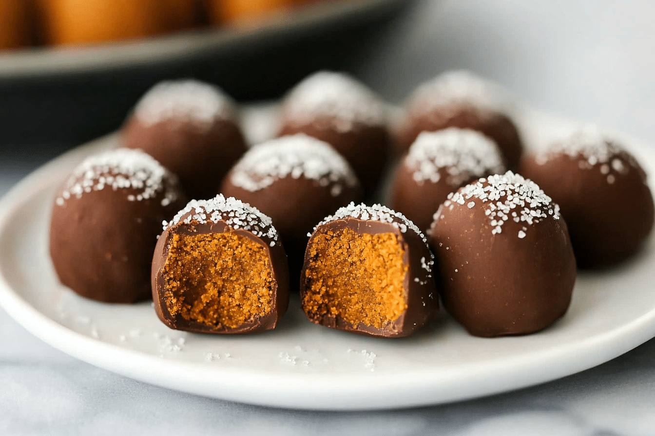 Healthy Pumpkin Truffles