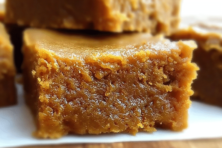 Pumpkin Maple Blondies