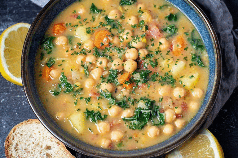 Tuscan Chickpea Soup