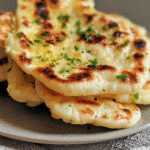 2 Ingredient Dough Naan Bread