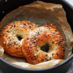 Air Fryer Protein Bagels