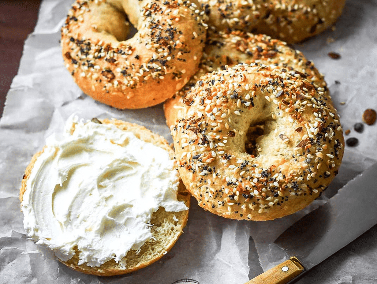 Almond Flour Bagels