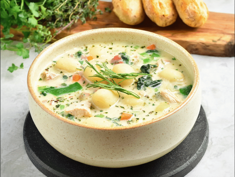 Chicken Gnocchi Soup