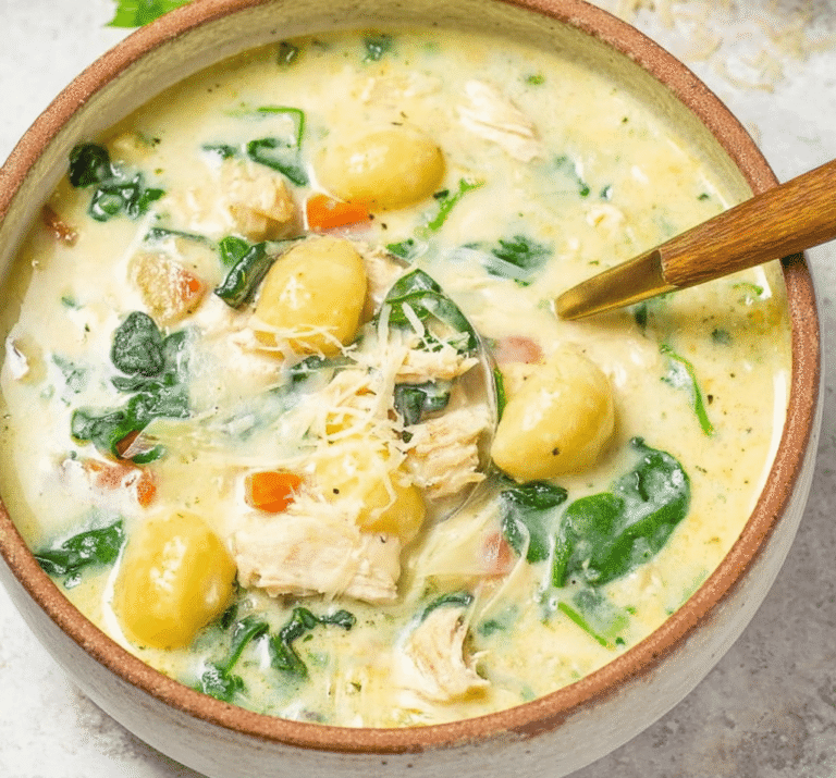 Chicken Gnocchi Soup