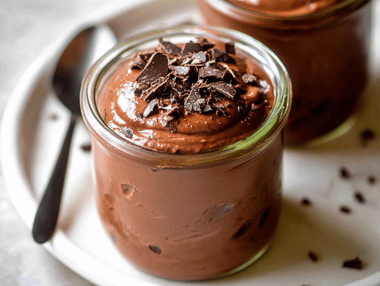 Chocolate Avocado Mousse