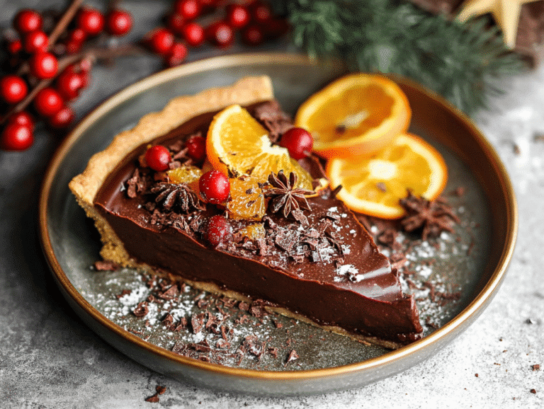 Chocolate Orange Tart