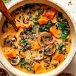 Cozy Autumn Wild Rice Soup
