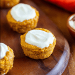 Decadent Flourless Pumpkin Muffins