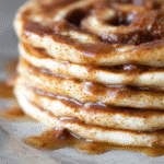 Fluffy Cinnamon Roll Pancakes