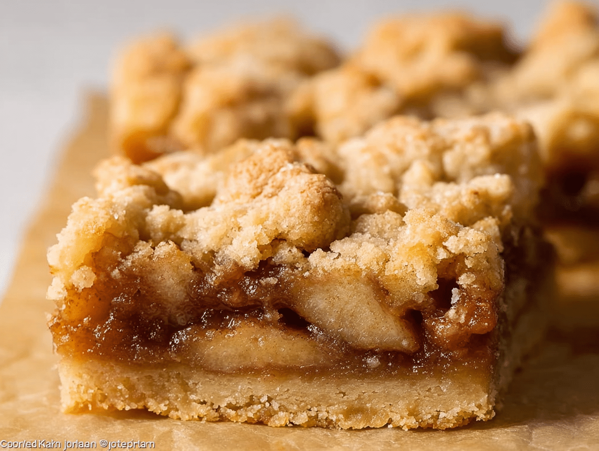 Gluten Free Apple Pie Bars