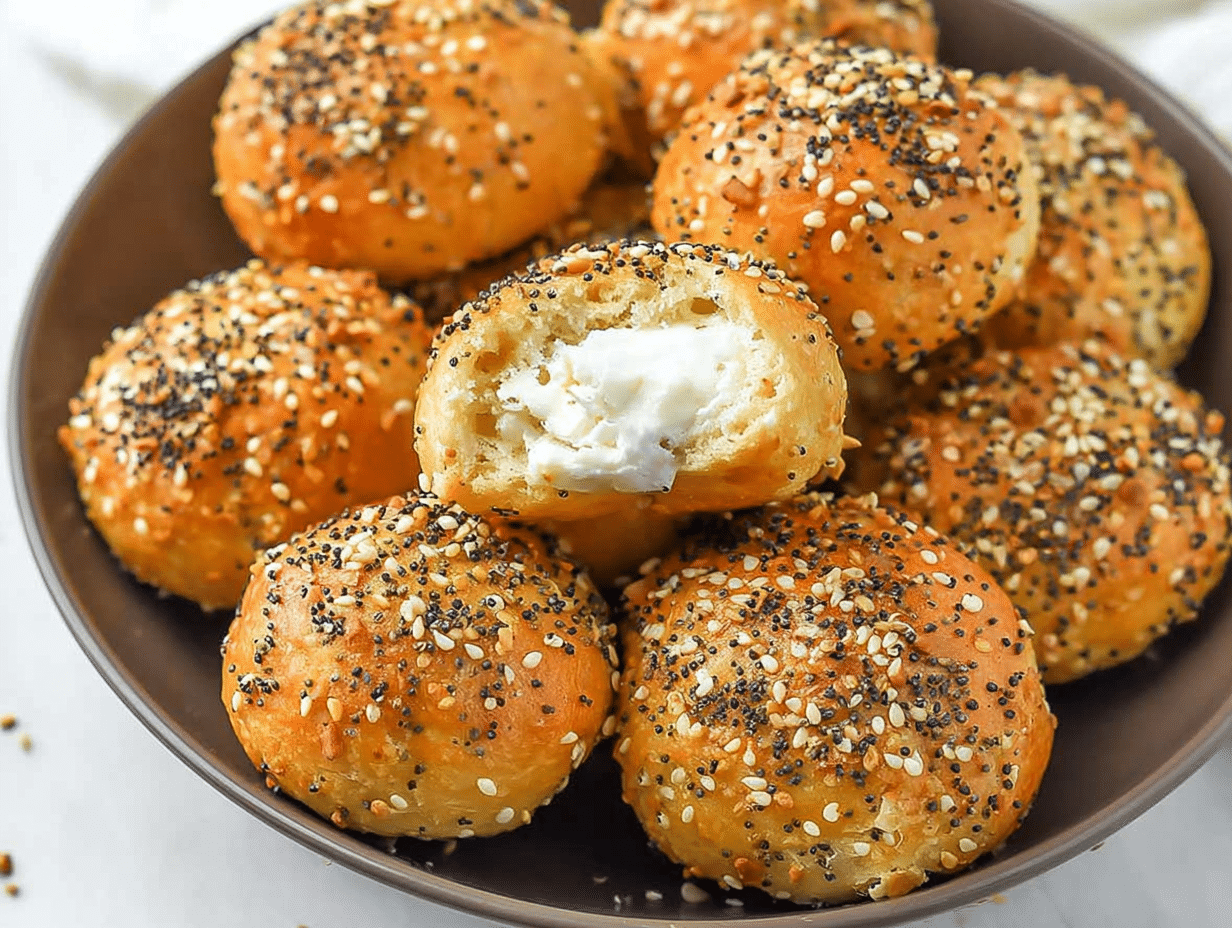 Gluten Free Bagel Bites