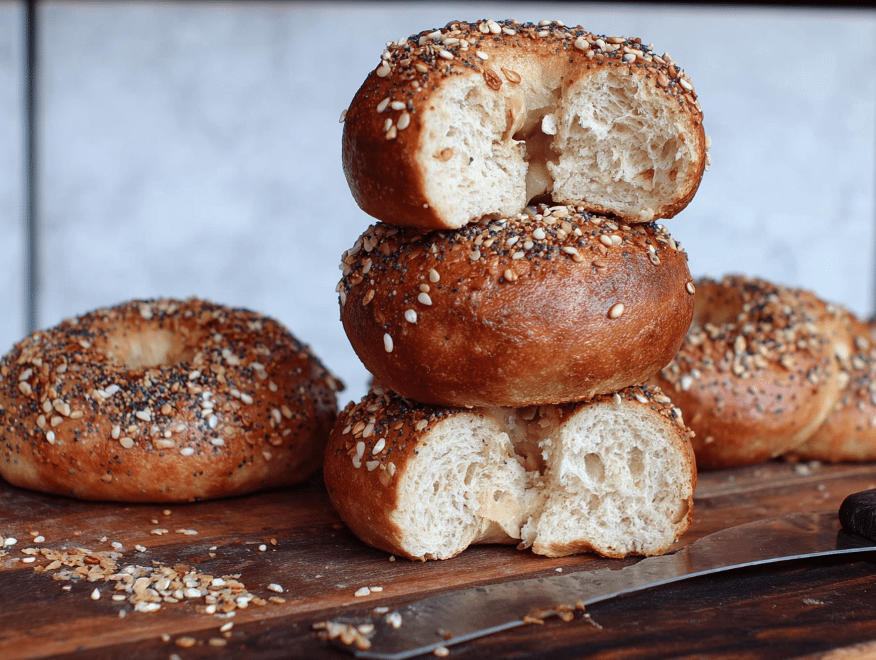 Gluten Free Bagels (New York Style)