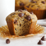 Gluten Free Banana Chocolate Chip Muffins