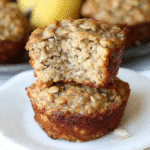 Gluten Free Banana Oatmeal Muffins