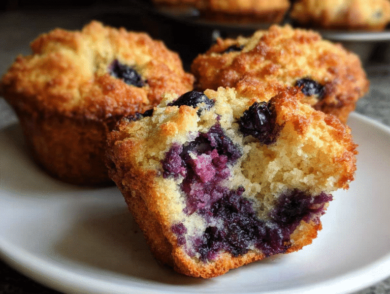 Gluten-Free Blueberry Banana Muffins