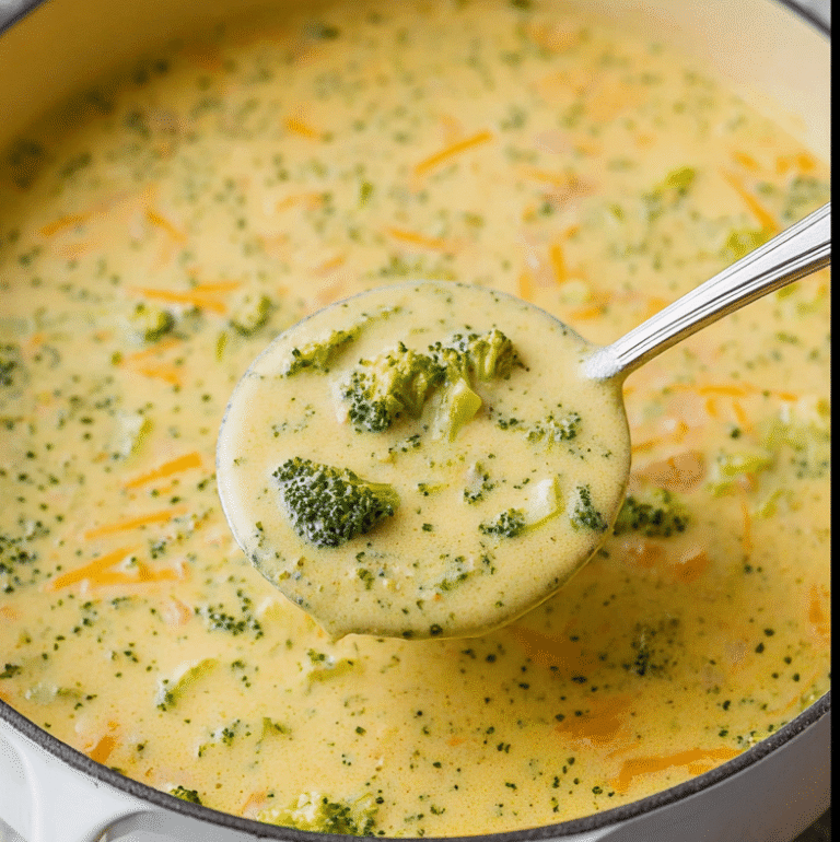 Gluten Free Broccoli Cheddar Soup