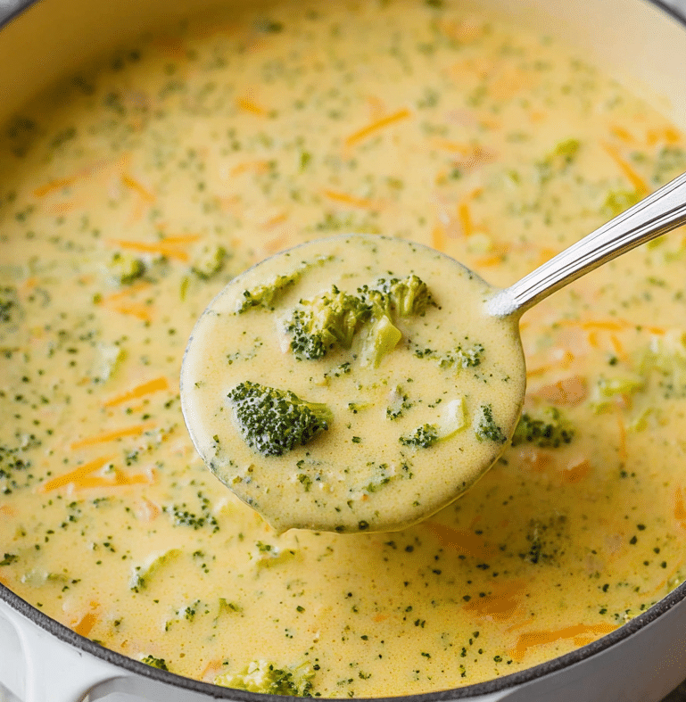 Gluten Free Broccoli Cheddar Soup