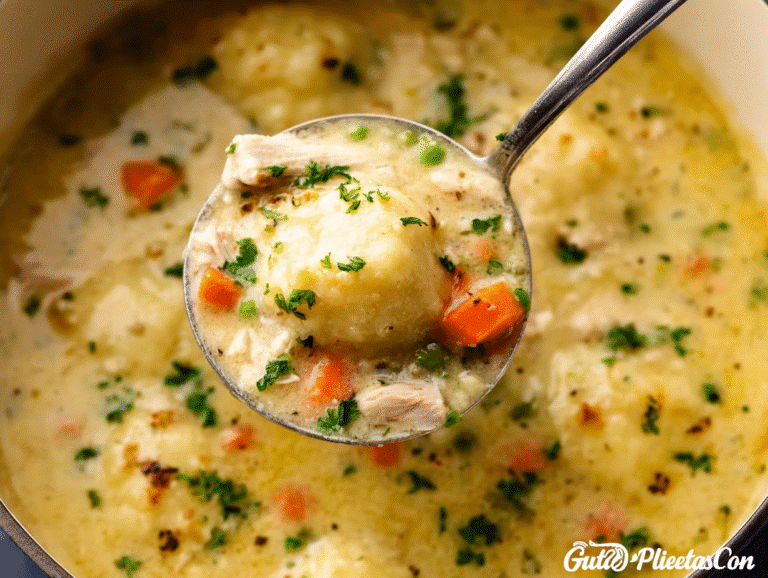 Gluten Free Chicken and Dumplings