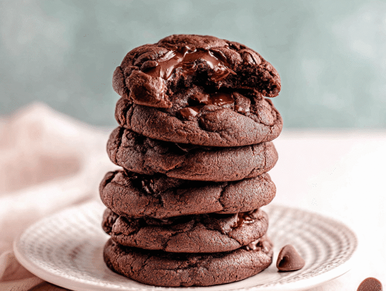 Gluten-Free Double Chocolate Chip Cookies