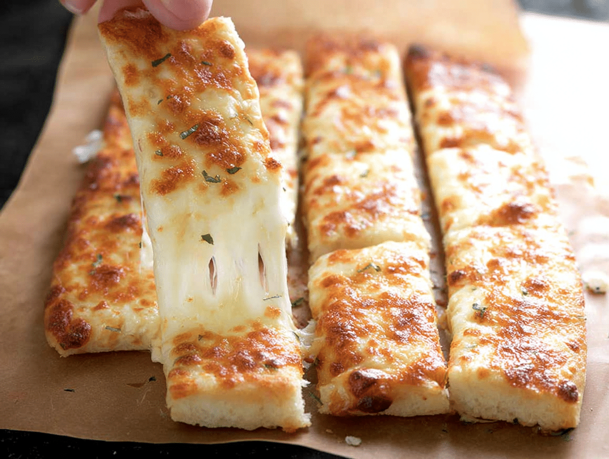 Gluten Free Garlic Pizza Breadsticks
