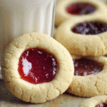 Gluten Free Jam Thumbprint Cookies