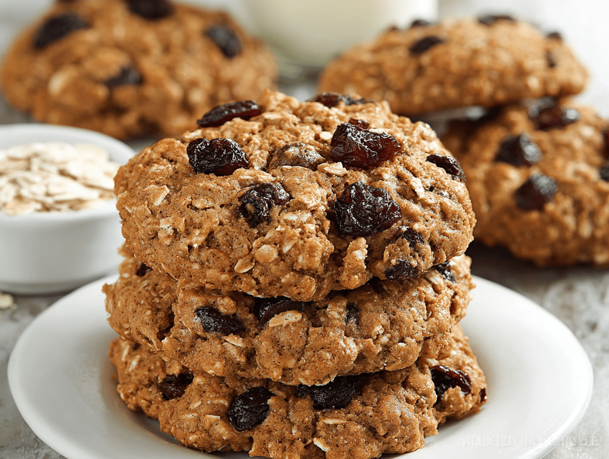 Gluten Free Oatmeal Cookies
