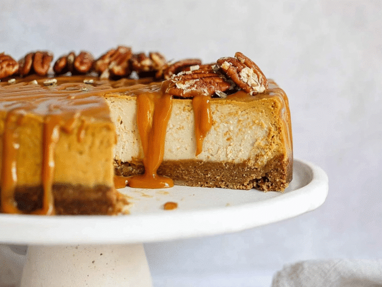 Gluten-Free Pumpkin Cheesecake