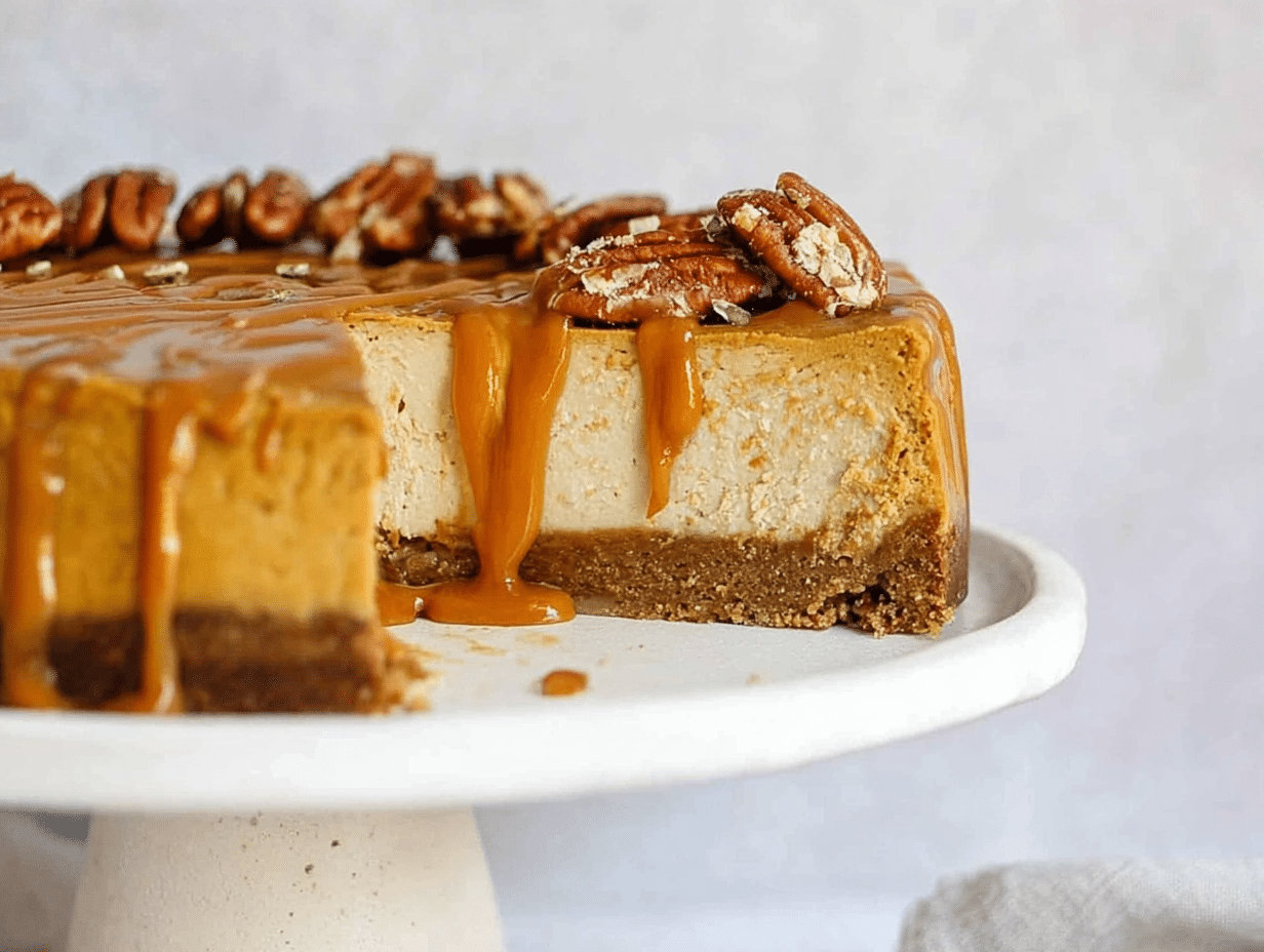 Gluten-Free Pumpkin Cheesecake