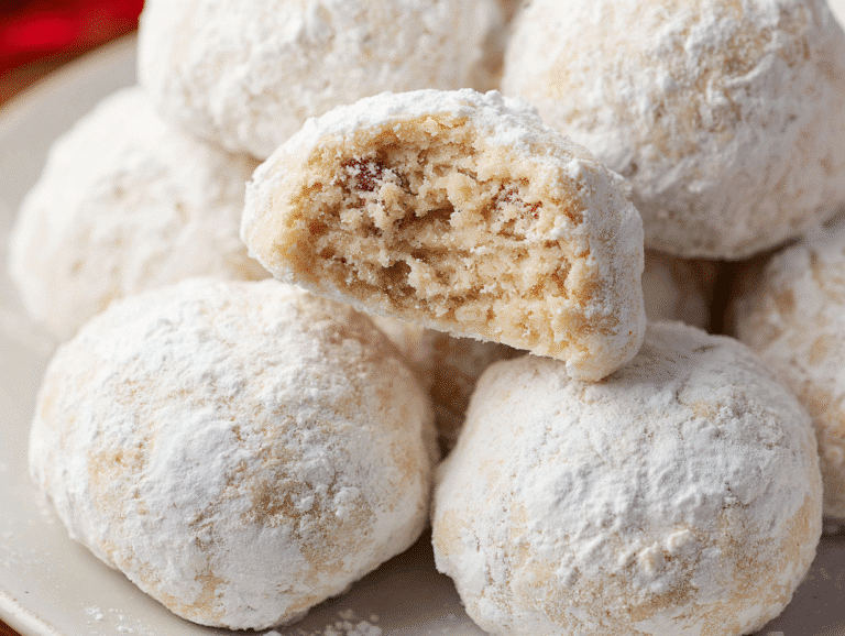 Gluten Free Snowball Cookie Recipe