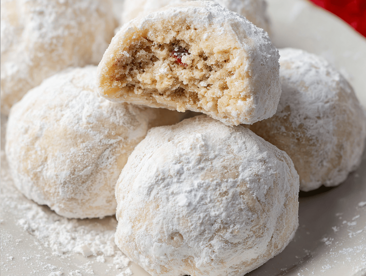 Gluten-Free Snowball Cookies