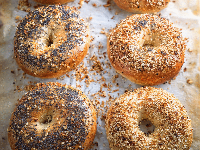 Gluten Free Sourdough Bagels