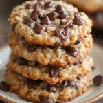 Indulgent Gluten Free Rice Krispie Chocolate Chip Cookies