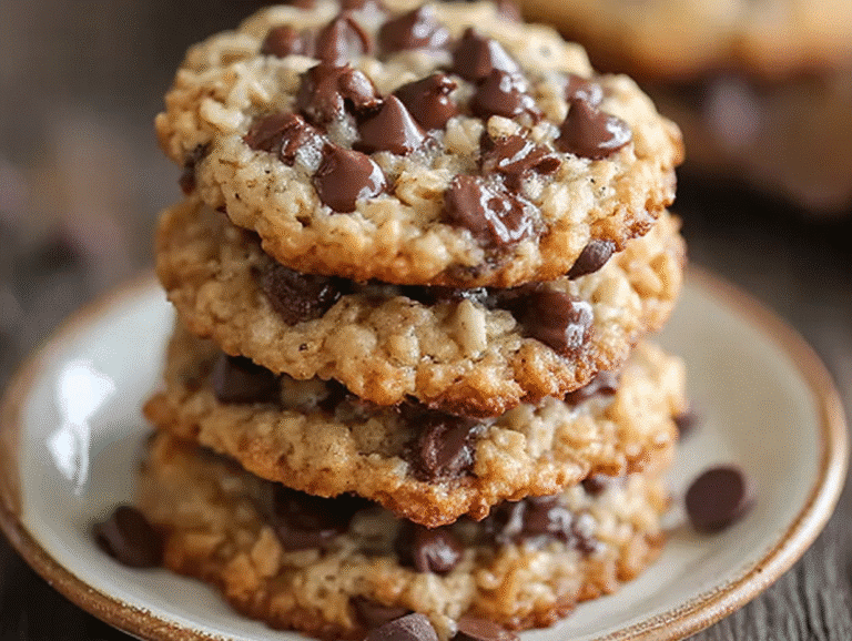 Indulgent Gluten Free Rice Krispie Chocolate Chip Cookies