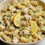 Lemon Chicken Pasta Bake