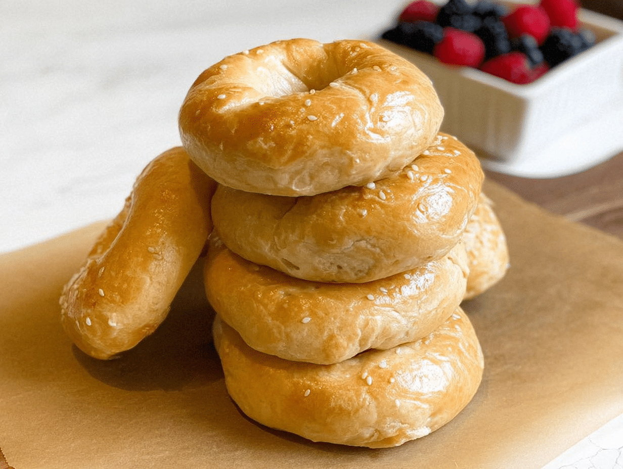New York Style Mini Gluten Free Bagels