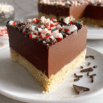 No Bake Peppermint Tart