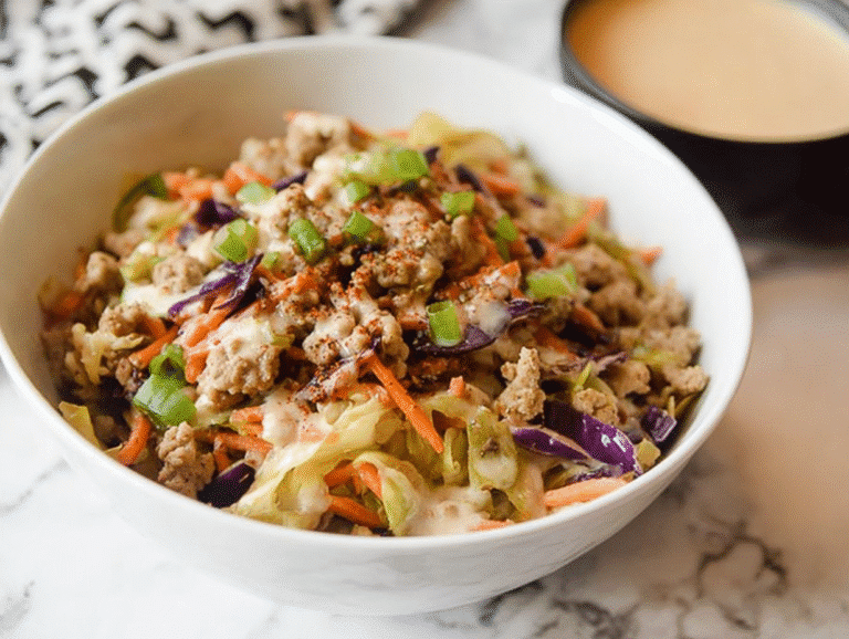 Paleo Egg Roll in a Bowl
