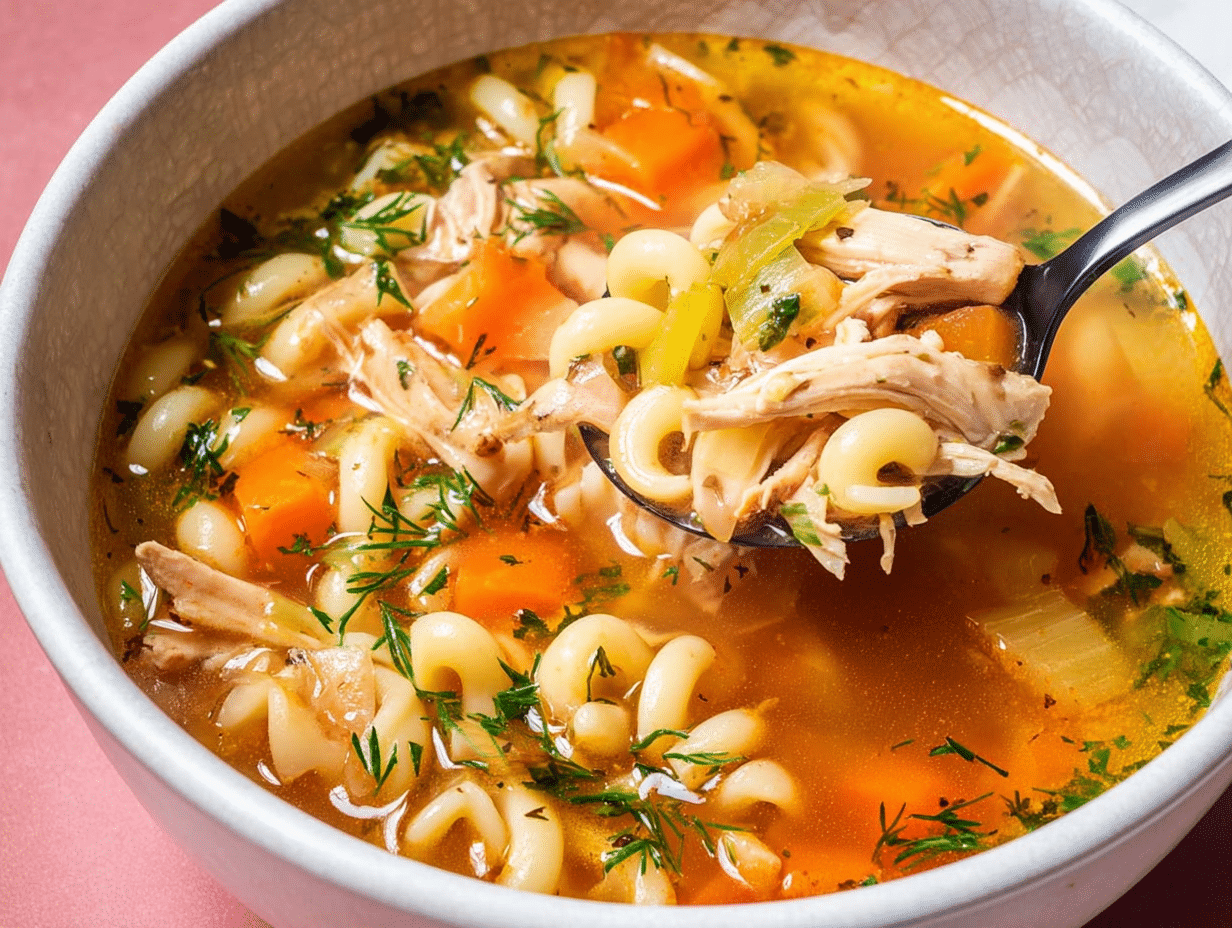 Vegan Chicken Noodle Soup Recipe (Gluten-Free)