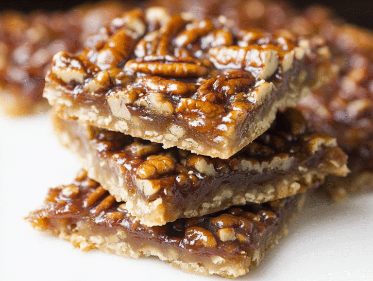 Vegan Pecan Bars