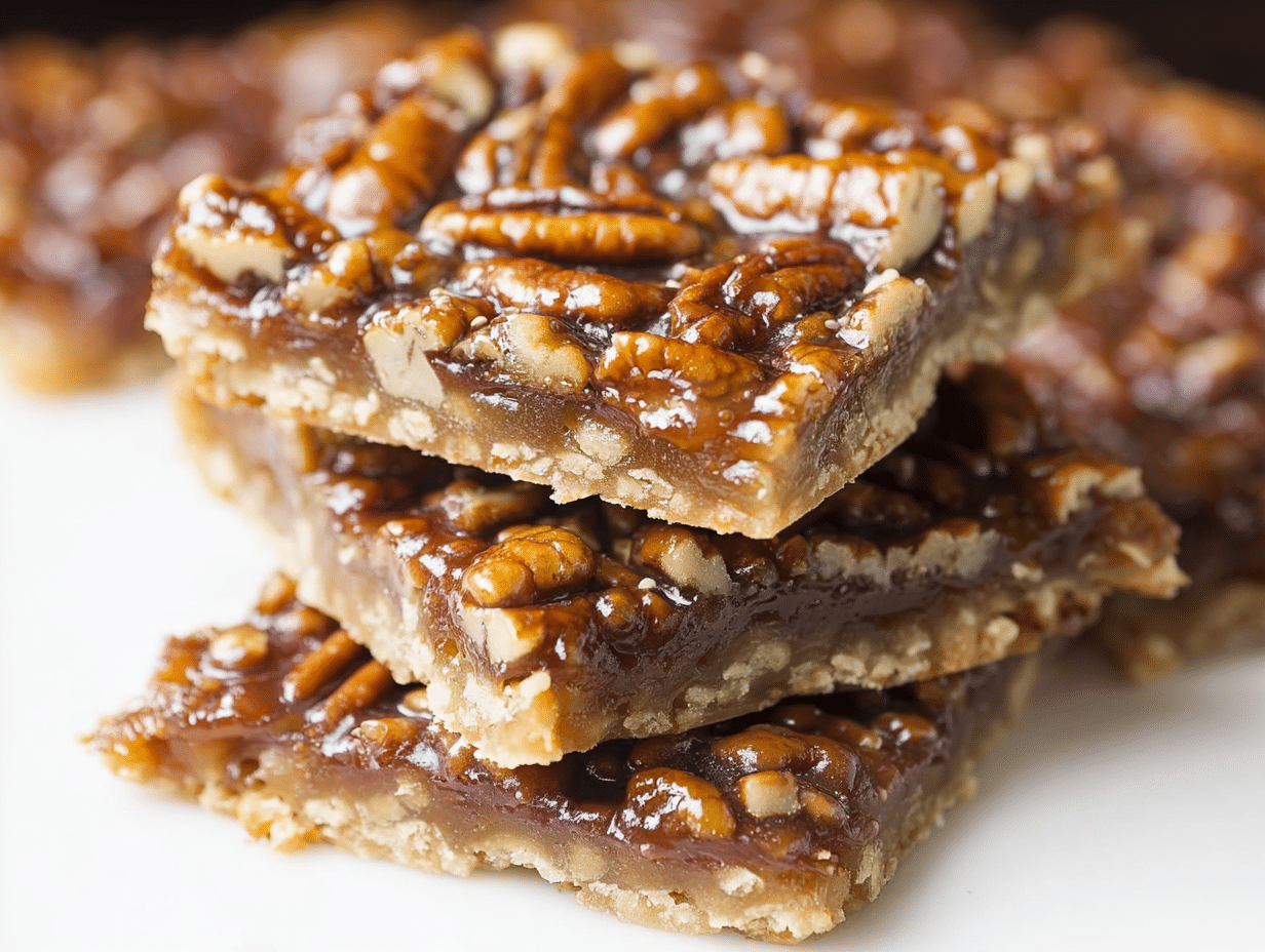 Vegan Pecan Bars