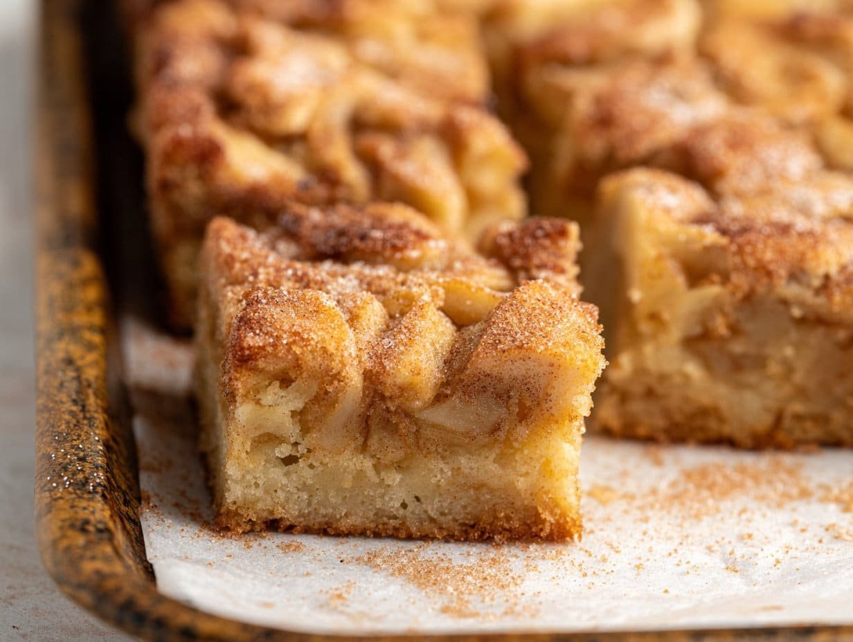 Gluten-Free Cinnamon Sugar Apple Cake